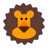 Emoji Lion Face 🦁 image - Tossface style