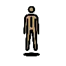 Person In Suit Levitating: Medium Skin Tone Emoji 🕴🏽 image - OpenMoji style