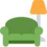 ソファとランプ Emoji 🛋 image - Twitter / X (Twemoji) style