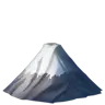 ภูเขาฟูจิ Emoji 🗻 image - Apple style
