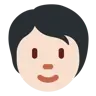 Person: Light Skin Tone Emoji 🧑🏻 image - Twitter / X (Twemoji) style