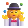 Woman Juggling Emoji 🤹‍♀️ image - Microsoft 3D Fluent style