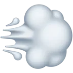 Dashing Away Emoji 💨 image - Facebook Meta style
