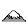 ภูเขาฟูจิ Emoji 🗻 image - OpenMoji style