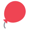 Balon Emoji 🎈 image - Tossface style