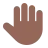 Raised Back Of Hand: Medium-Dark Skin Tone