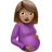 Pregnant Woman: Medium Skin Tone