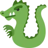 Emoji Drago 🐉 image - Twitter / X (Twemoji) style