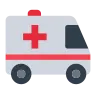 Ambulance Emoji 🚑 image - Tossface style