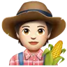 Farmer: Light Skin Tone Emoji 🧑🏻‍🌾 image - WhatsApp style