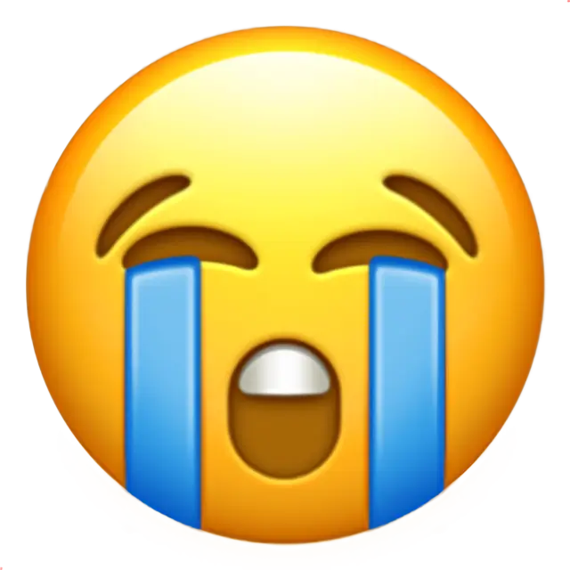 Teary Eyed Emoji