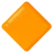 Large Orange Diamond