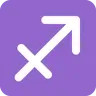 Sagittarius Emoji ♐ image - Twitter / X (Twemoji) style