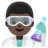 Man Scientist: Dark Skin Tone