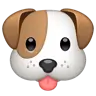 Dog Face Emoji 🐶 image - WhatsApp style