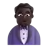 Man In Tuxedo: Dark Skin Tone