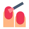 Nail Polish: Medium-Light Skin Tone Emoji 💅🏼 image - Tossface style
