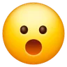 Emoji Affrontare con la bocca aperta 😮 image - Samsung style