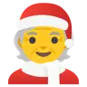 Mx Claus Emoji 🧑‍🎄 image - Google Noto Color style