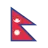 Flag: Nepal