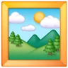 Cadre avec image Emoji 🖼 image - Samsung style