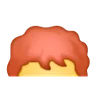 Emoji Component Red Hair 🦰 image - Samsung style