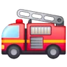 Fire Engine Emoji 🚒 image - Samsung style