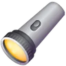 विद्युतीय टोर्च Emoji 🔦 image - Samsung style