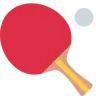 Wiosło i piłka do tenisa stołowego Emoji 🏓 image - Twitter / X (Twemoji) style