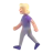 Woman Walking: Medium-Light Skin Tone