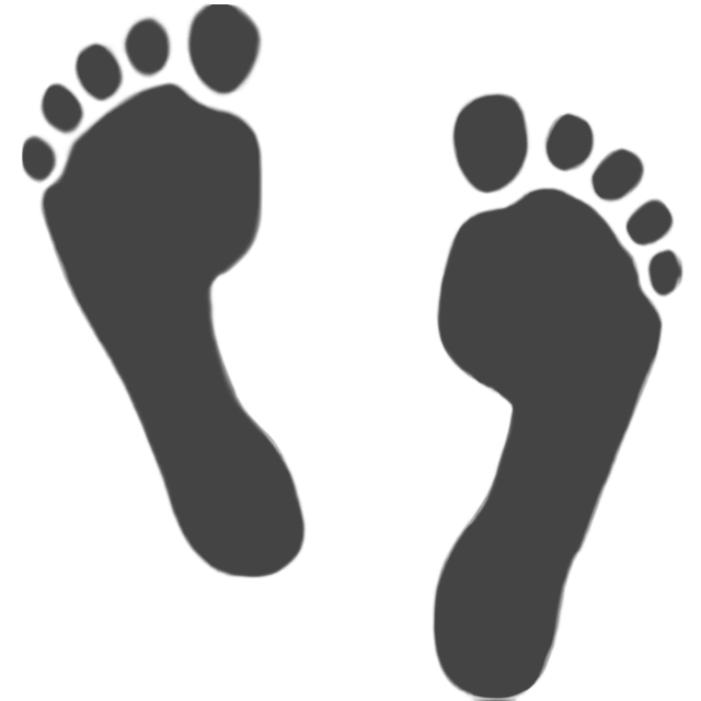 Fußabdrücke
