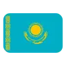 Flag: Kazakhstan Emoji 🇰🇿 image - Tossface style