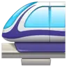 Einschienenbahn Emoji 🚝 image - WhatsApp style