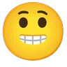 Emoji Faccia sorridente con gli occhi sorridenti 😁 image - Google Noto Color Animated style