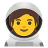 Astronaut Emoji 🧑‍🚀 image - Google Noto Color style