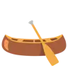 เรือแจว Emoji 🛶 image - Google Noto Color style