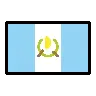 Flag: Guatemala Emoji 🇬🇹 image - OpenMoji style