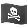 Pirate Flag Emoji 🏴‍☠️ image - Google Noto Color style