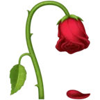 Emoji Fiore appassito 🥀 image - Facebook Meta style