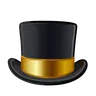 หมวกทรงสูง Emoji 🎩 image - Telegram style