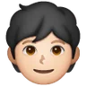 Person: Light Skin Tone Emoji 🧑🏻 image - Samsung style