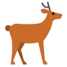 Emoji Cervo 🦌 image - Tossface style