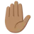 Raised Hand: Medium Skin Tone