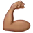 Flexed Biceps: Medium Skin Tone