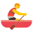 Person Rowing Boat