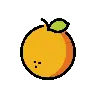 Emoji Mandarino 🍊 image - OpenMoji style