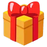 Cadeau emballé Emoji 🎁 image - Google Noto Color Animated style