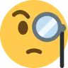 Emoji Faccia con Monocle 🧐 image - Twitter / X (Twemoji) style