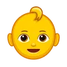Baby Emoji 👶 image - Telegram style