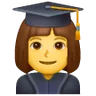Woman Student Emoji 👩‍🎓 image - Samsung style